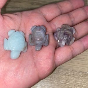 Mini turtles 🐢🐢 crystals
